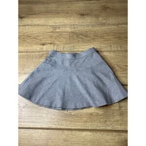 J. Crew Crewcuts Gray A-line Ponte Skirt Size4-5